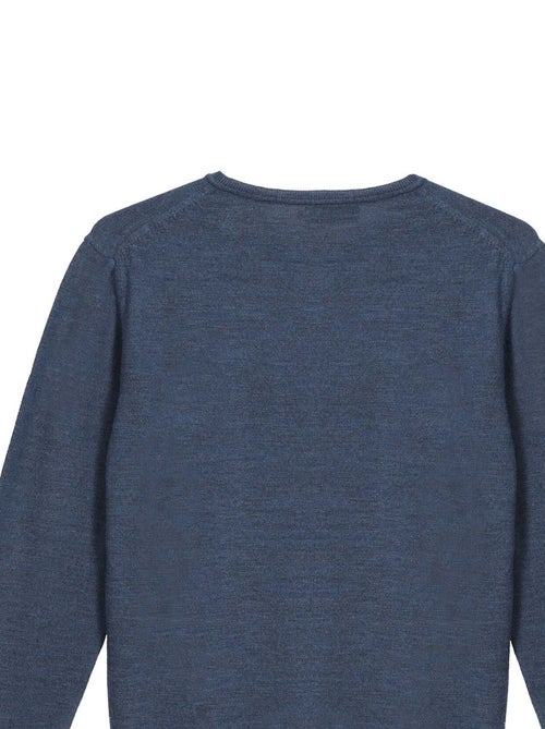 Gentleman Farmer - Pulls col rond  en laine PAIGE - Kiabi