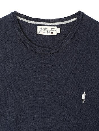 Gentleman Farmer - Pulls col rond en laine PAIGE