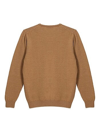 Gentleman Farmer - Pulls col rond en laine PAIGE