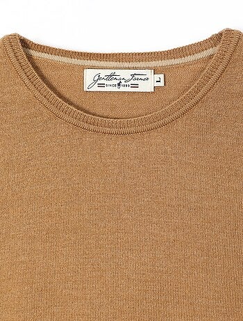 Gentleman Farmer - Pulls col rond en laine PAIGE