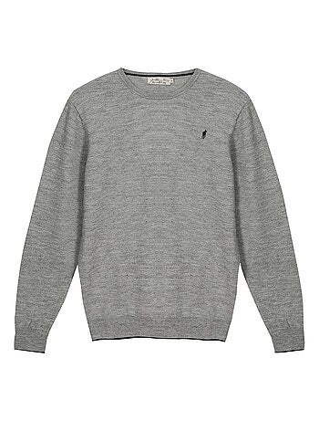 Gentleman Farmer - Pulls col rond en laine PAIGE