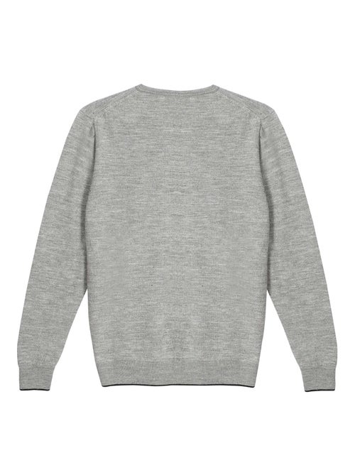 Gentleman Farmer - Pulls col rond  en laine PAIGE - Kiabi