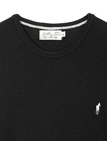 Gentleman Farmer - Pulls col rond en laine PAIGE