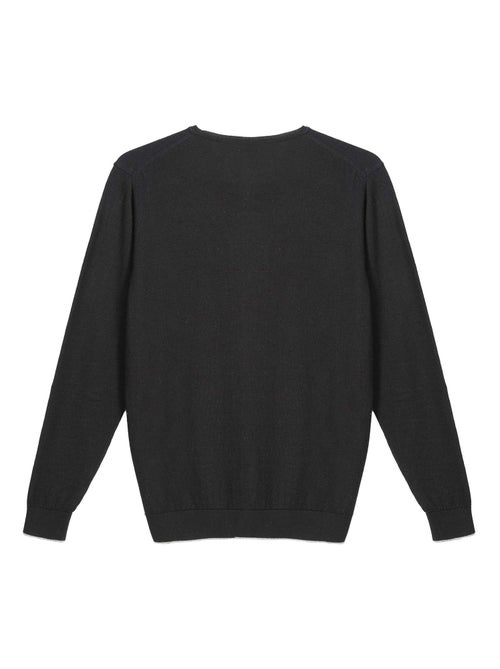 Gentleman Farmer - Pulls col rond  en laine PAIGE - Kiabi