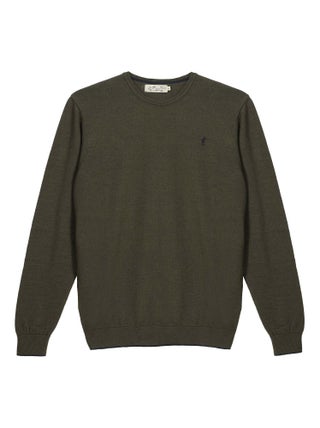 Gentleman Farmer - Pulls col rond  en laine PAIGE
