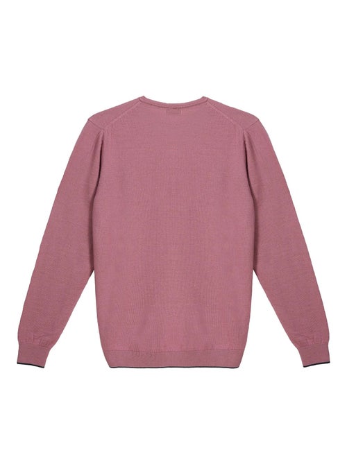Gentleman Farmer - Pulls col rond  en laine PAIGE - Kiabi