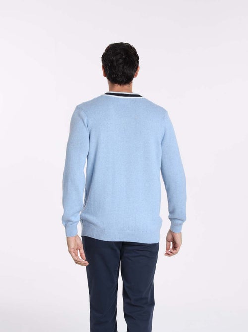 Gentleman Farmer - Pulls col v  en coton PAULIN - Kiabi