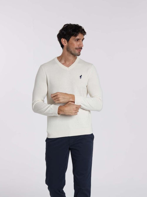 Gentleman Farmer - Pulls col v en coton PITT - Kiabi Gentleman Farmer - Pulls col v en coton PITT - Kiabi