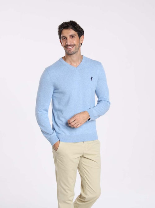 Gentleman Farmer - Pulls col v  en coton PITT - Kiabi