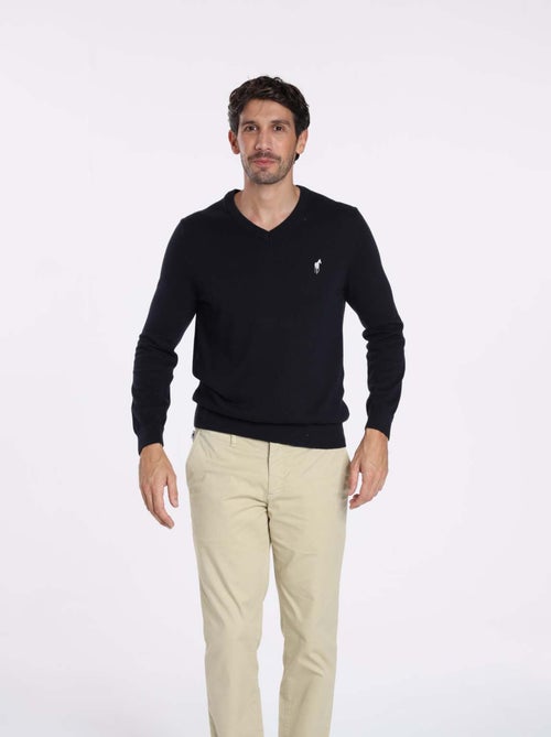 Gentleman Farmer - Pulls col v  en coton PITT - Kiabi