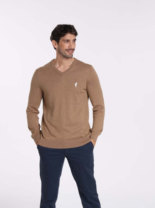 Gentleman Farmer - Pulls col v  en coton PITT - Kiabi