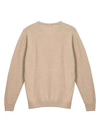 Gentleman Farmer - Pulls col v en laine PEARL