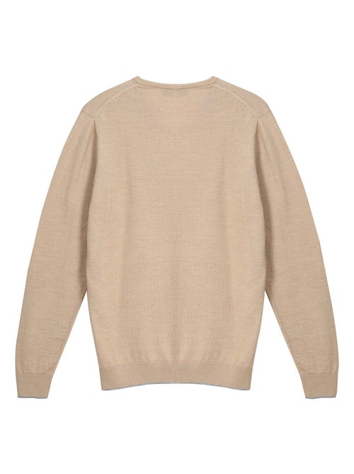 Gentleman Farmer - Pulls col v  en laine PEARL - Kiabi