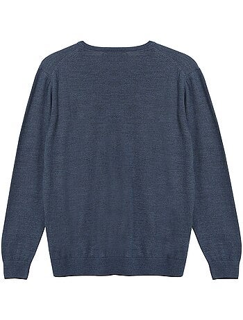 Gentleman Farmer - Pulls col v en laine PEARL