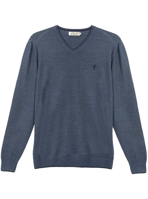 Gentleman Farmer - Pulls col v  en laine PEARL - Kiabi