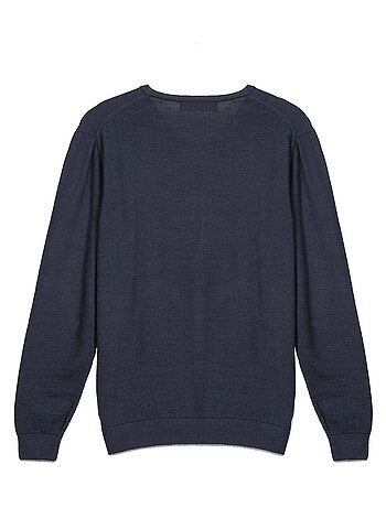 Gentleman Farmer - Pulls col v en laine PEARL