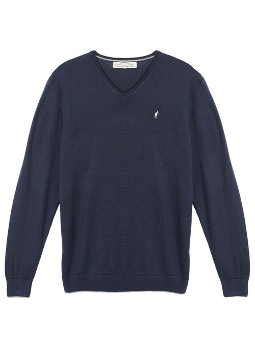 Gentleman Farmer - Pulls col v  en laine PEARL - Kiabi