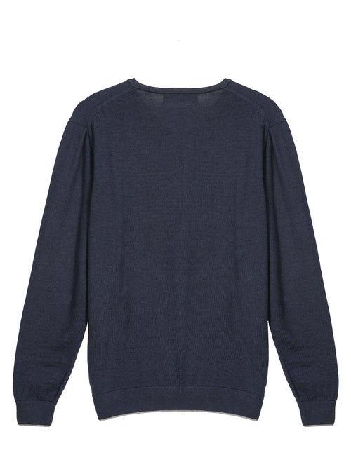 Gentleman Farmer - Pulls col v  en laine PEARL - Kiabi