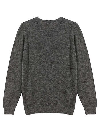 Gentleman Farmer - Pulls col v en laine PEARL