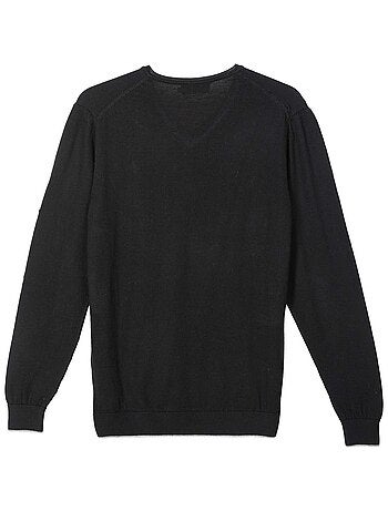 Gentleman Farmer - Pulls col v en laine PEARL