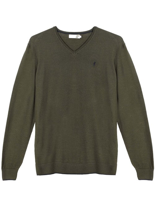 Gentleman Farmer - Pulls col v  en laine PEARL - Kiabi