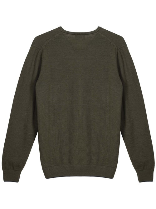 Gentleman Farmer - Pulls col v  en laine PEARL - Kiabi