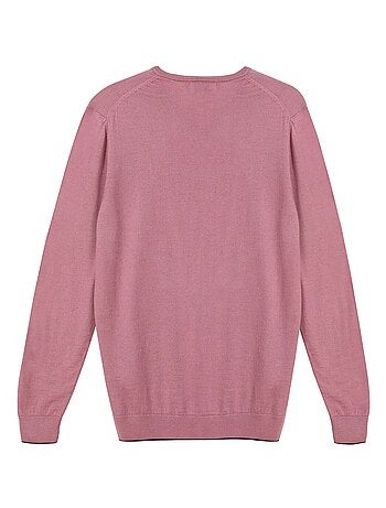 Gentleman Farmer - Pulls col v en laine PEARL