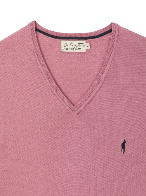 Gentleman Farmer - Pulls col v  en laine PEARL - Kiabi