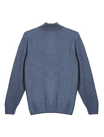 Gentleman Farmer - Pulls col zip en laine PIERCE