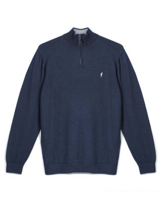 Gentleman Farmer - Pulls col zip  en laine PIERCE