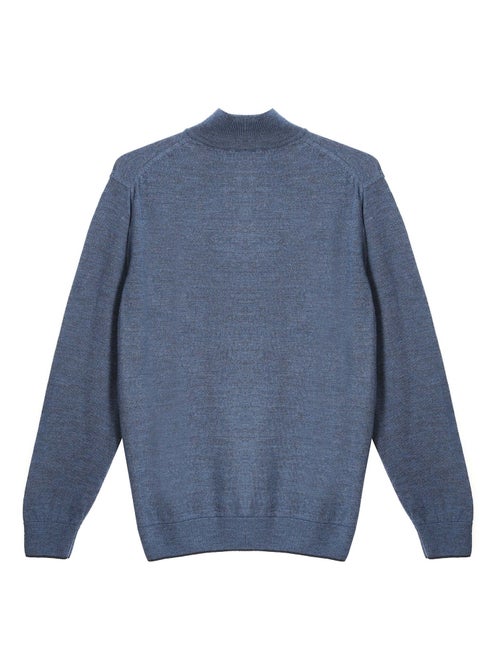 Gentleman Farmer - Pulls col zip  en laine PIERCE - Kiabi