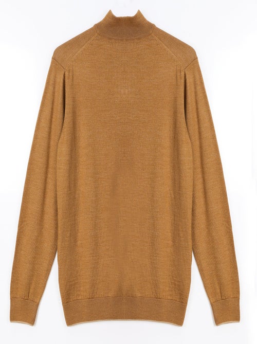 Gentleman Farmer - Pulls col zip  en laine PIERCE - Kiabi