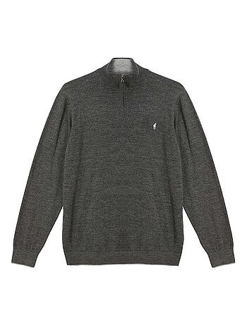 Gentleman Farmer - Pulls col zip en laine PIERCE