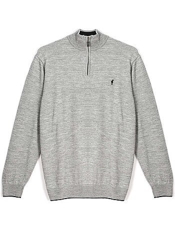 Gentleman Farmer - Pulls col zip en laine PIERCE