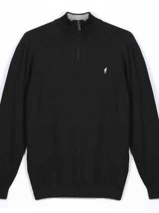 Gentleman Farmer - Pulls col zip  en laine PIERCE