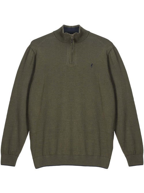 Gentleman Farmer - Pulls col zip  en laine PIERCE - Kiabi