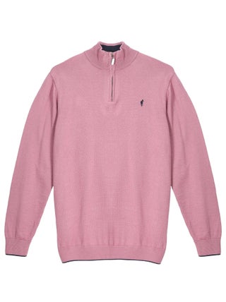 Gentleman Farmer - Pulls col zip  en laine PIERCE