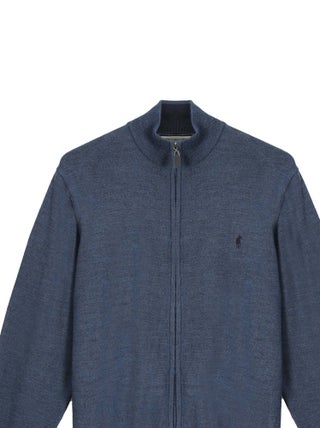 Gentleman Farmer - Pulls col zip  en laine PIPER