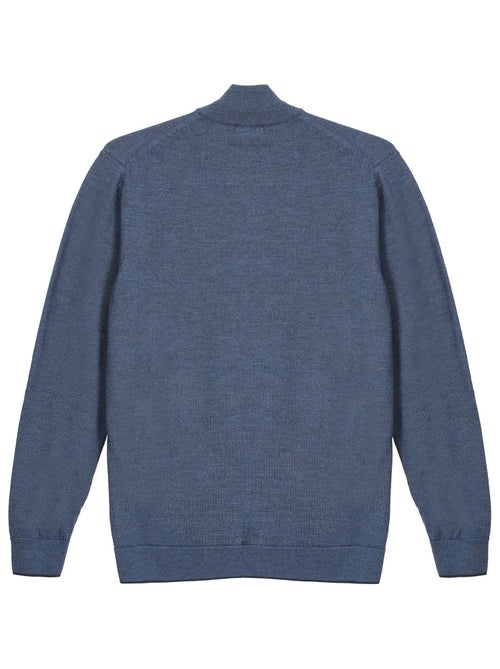 Gentleman Farmer - Pulls col zip  en laine PIPER - Kiabi