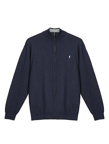 Gentleman Farmer - Pulls col zip en laine PIPER