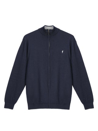 Gentleman Farmer - Pulls col zip  en laine PIPER