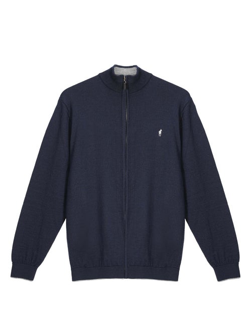 Gentleman Farmer - Pulls col zip  en laine PIPER - Kiabi