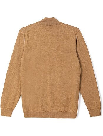 Gentleman Farmer - Pulls col zip en laine PIPER