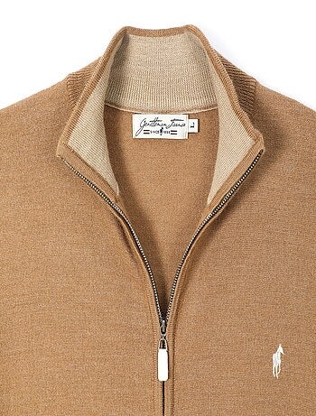 Gentleman Farmer - Pulls col zip en laine PIPER