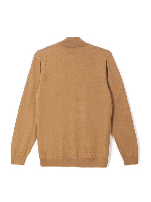 Gentleman Farmer - Pulls col zip  en laine PIPER - Kiabi