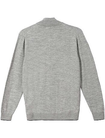 Gentleman Farmer - Pulls col zip en laine PIPER