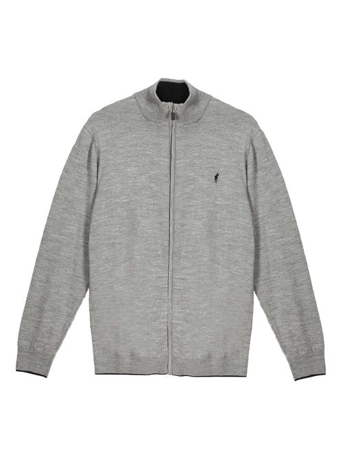 Gentleman Farmer - Pulls col zip  en laine PIPER - Kiabi