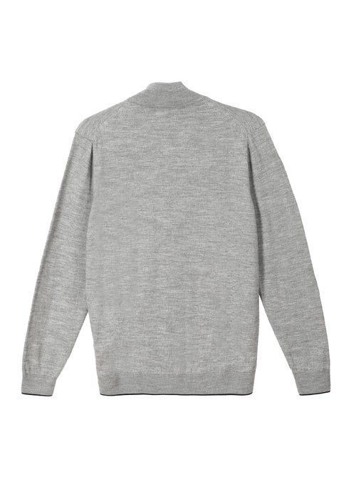 Gentleman Farmer - Pulls col zip  en laine PIPER - Kiabi