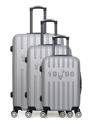 GENTLEMAN FARMER - Set de 3 Valises ARCHIE 75 cm 4 Roues