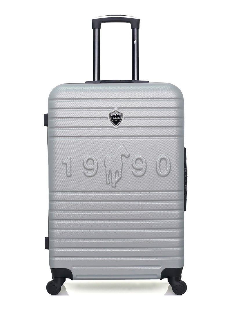 GENTLEMAN FARMER - Set de 3 Valises FRED-A 70 cm 4 Roues Gris - Kiabi